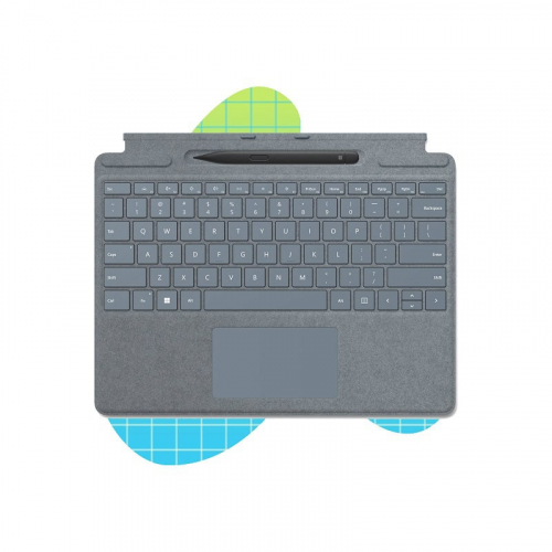 Bàn phím Alcantara Platinum + Slim Pen 2 Pro 8, Pro 9 Newseal