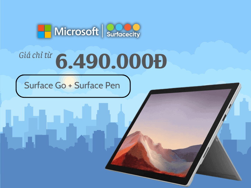 Surface Go có mức giá trung bình