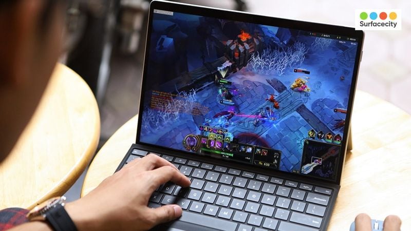 Màn hình 3:2 lí tưởng cho công việc