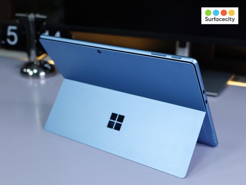 Surface Pro 9 với thiết kế vỏ nhôm bóng bẩy và sang trọng 