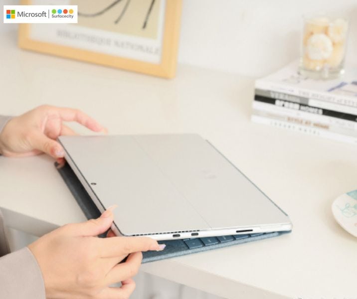 Surface Pro 8 với thiết kế mỏng nhẹ và sang trọng